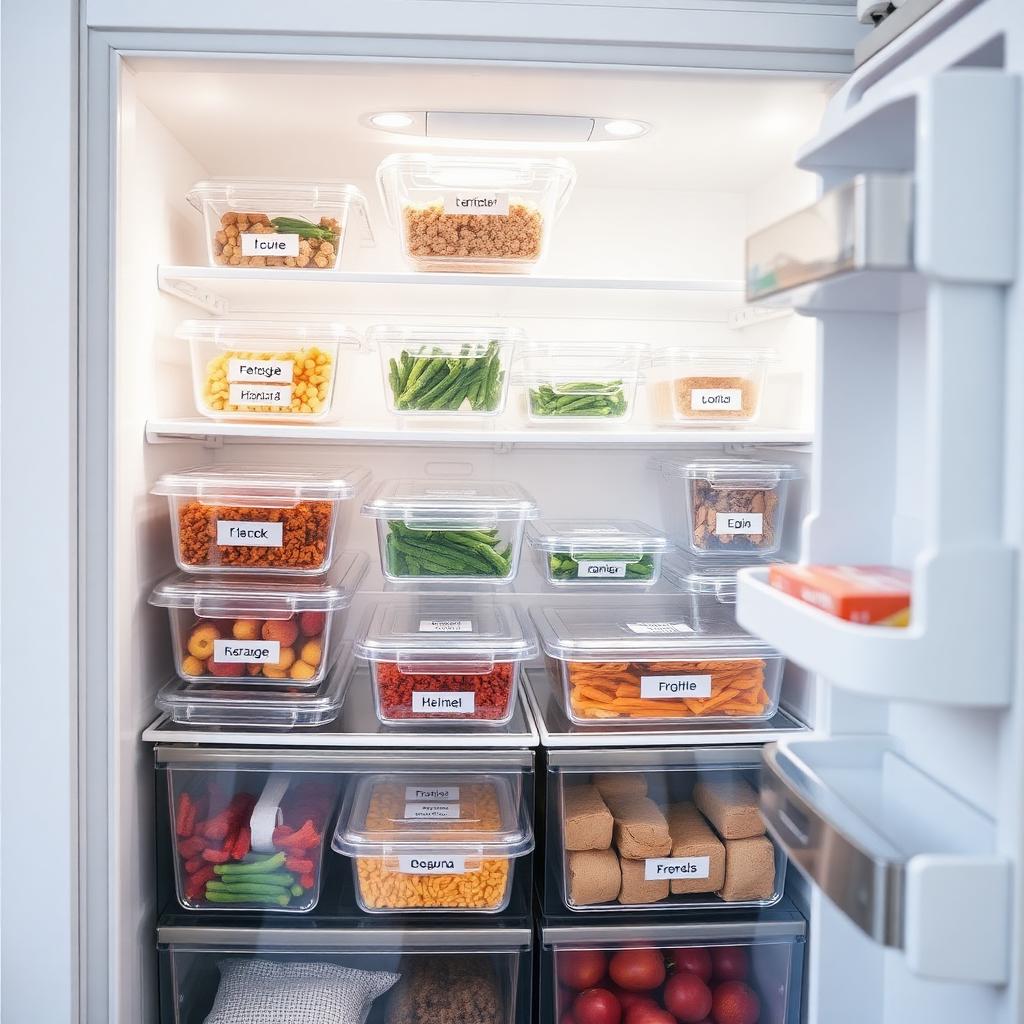 Guía de Organización del Freezer